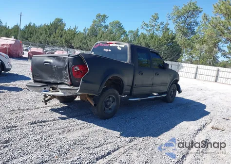 2003 Ford F-150 Lariat/Xlt from USA, damaged, VIN 1FTRW08L43KD25702